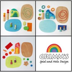 Grimms kleine wereld pakket (3 x small world sets)