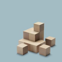 Cuboro cubes knikkerbaan (16 blokken)