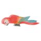 Houten papegaai kleurrijk, Ostheimer 21403