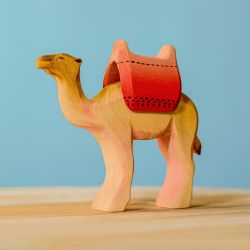 Houten kameel met afneembaar zadel, Bumbu toys 15811