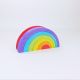 Houten dubbelzijdige regenboog rainbowbow klein, Bajo 78710