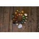 Houten mandala regenboog sneeuwvlokken (36 stuks), Grapat 24-262