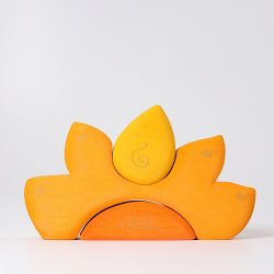 Zonnehuis geel en oranje, Grimms 07317
