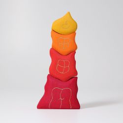 Rozen toren rood en geel, Grimms 07320
