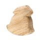 Natuurlijke houten konijn, Ostheimer 00530