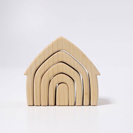 Naturel houten huisje, Grimms 10850