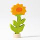 Houten oranje bloem (calendula), Grimms 04220