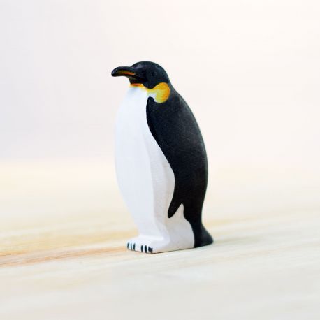 Houten pinguin vrouwtje, Bumbu toys 2041