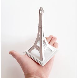 Kartonnen Mini Eiffel Toren, Leolandia.