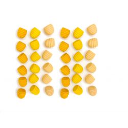 Houten mandala honingraten (36 stuks), Grapat 18-201