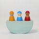 3 Regenboogvrienden in een boot, Grimms 07511