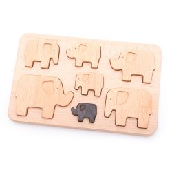 Houten olifanten puzzel, Bajo 97390