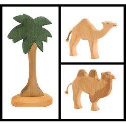 Ostheimer kamelenset met palmboom