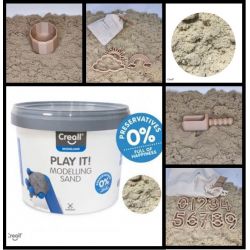 Speelset met kinetisch zand (5 producten)