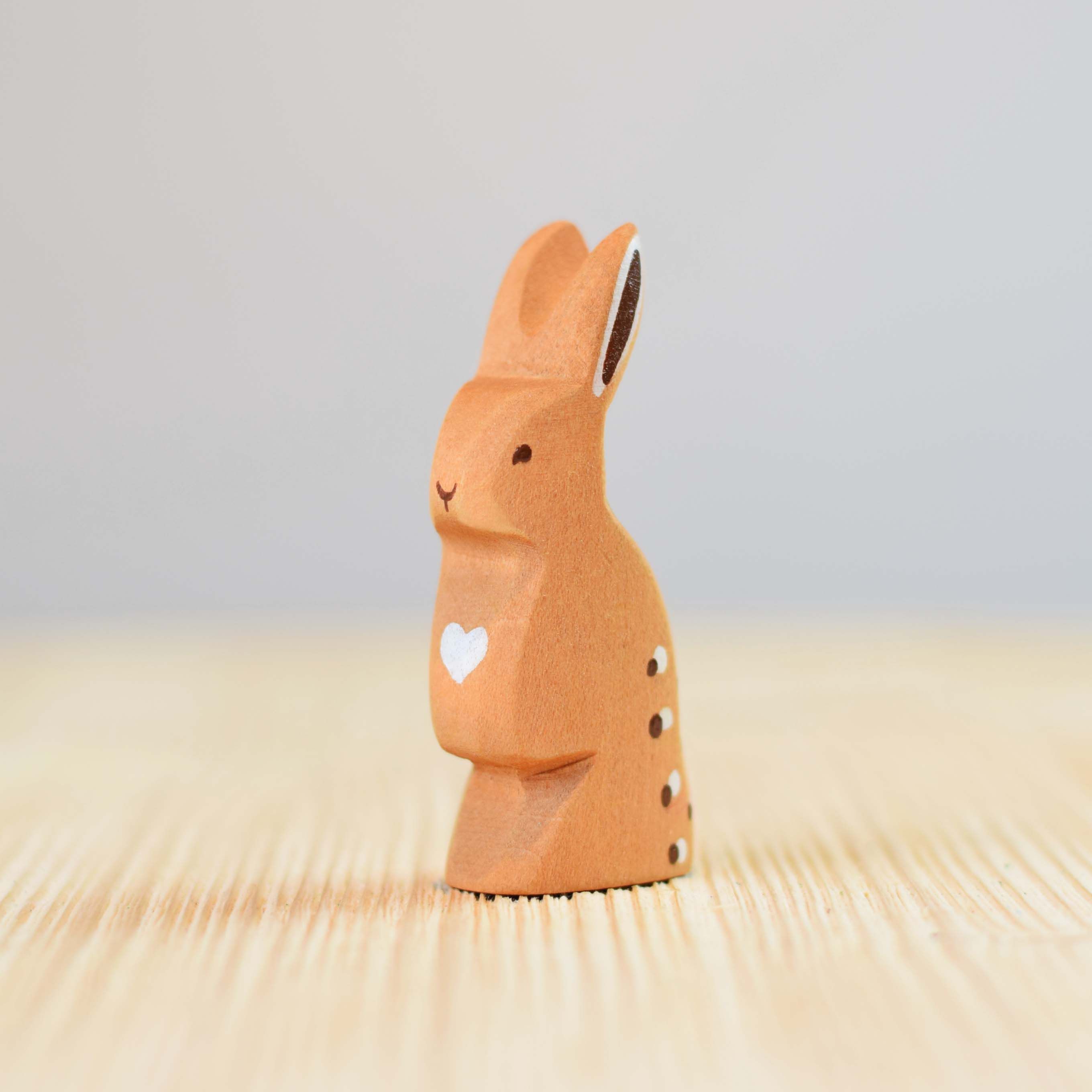 Briesje Overlappen is er Bumbu toys 1746 - Houten handgemaakte konijn van het merk Bumbu toys