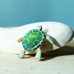 Houten schildpad (groen), Bumbu toys 7442