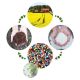 3000 strijkkralen pastel mix (biologisch afbreekbaar), Nabbi biobeads