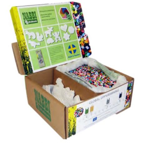 Schoolbox groot mix kleuren (biologisch afbreekbaar), Nabbi biobeads