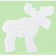 Grondplaat voor strijkkralen eland (biologisch afbreekbaar), Nabbi biobeads