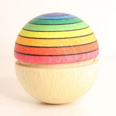 Houten wiebelende regenboog bal, Mader SH910