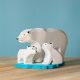 Houten ijsbeer klein staand, Bumbu toys 2046