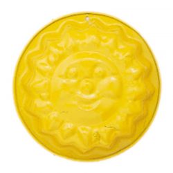 Metalen zandvorm (gele zon), Gluckskafer 535023