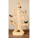 Ostheimer vogelboom met 5 Holztiger vogels set